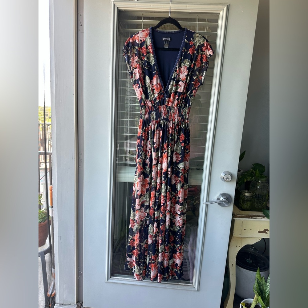 🔥 Enfocus Studio Women’s Floral Lined Dress Pockets - Picture 2 of 9